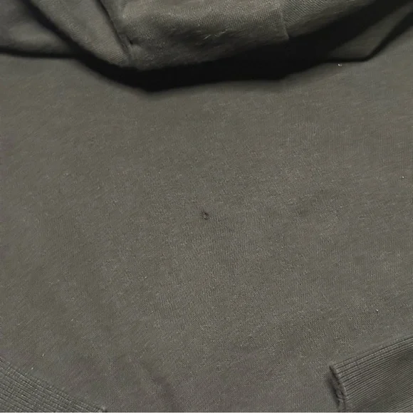 Adidas Junior’s Medium Black Hoodie with Multicolor Logo - Picture 12 of 12